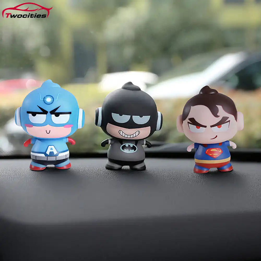 car dashboard marvel toys