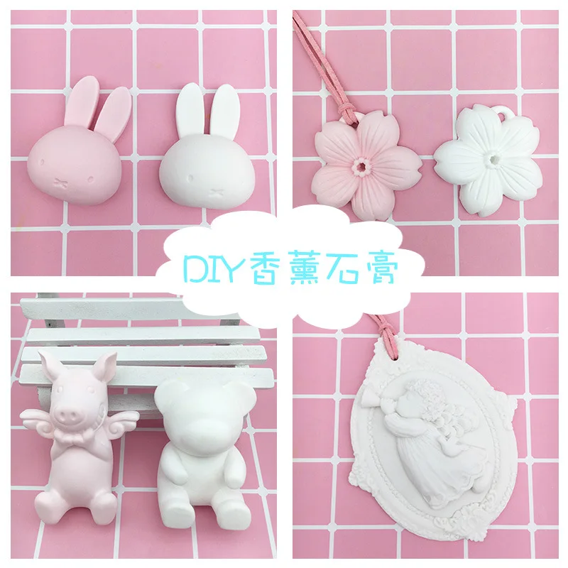 

Fragrance Gypsum Flour Handmade DIY Model Ultra-White Fine 2000 Mesh High Density Material Fragrant Stone