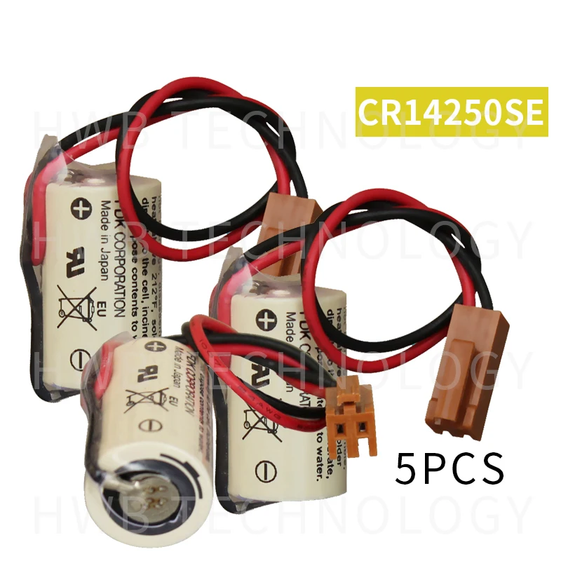 5 шт. Оригинальный Новый CR14250SE 3V CR14250SE(3V) CR1/2AA CR14250 14250 PLC промышленный литиевый