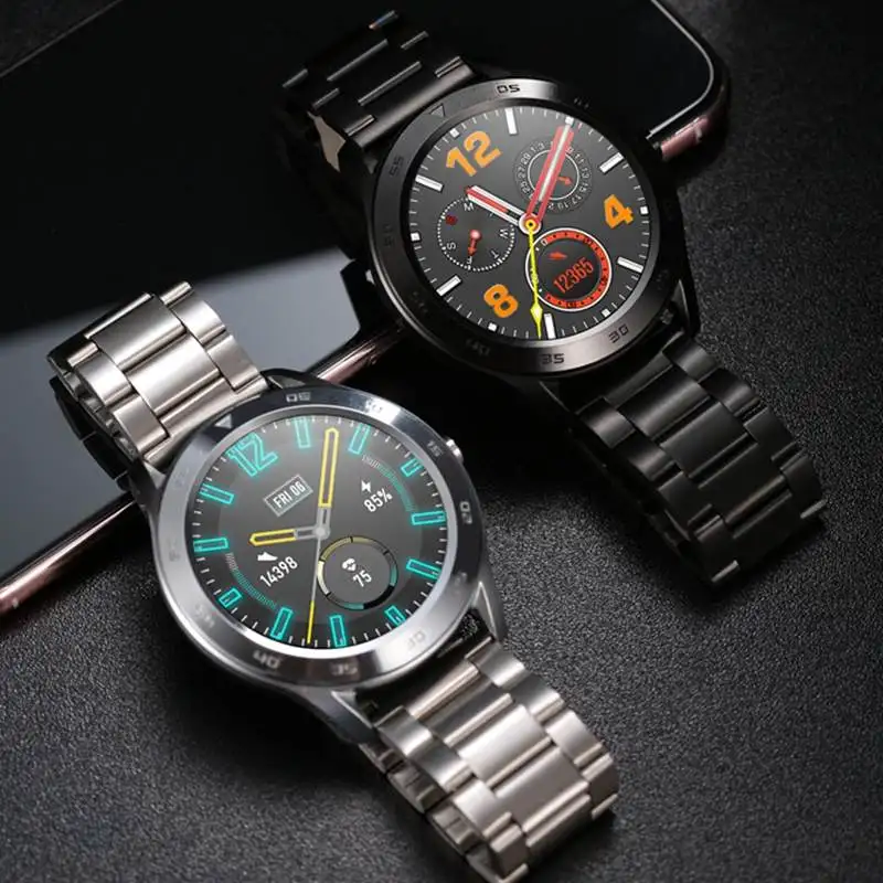  DTNO.I No.1 DT98 Smart Watch IP68 Waterproof 1.3 Full Round HD Screen ECG Detection Multi Dials Sma - 4000154912034