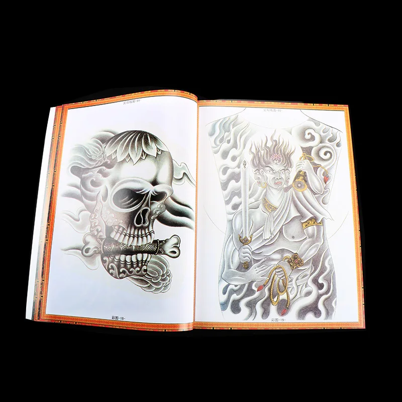 Оптовая продажа Бесплатная доставка журнал для татуировок Размер A4 1 шт.