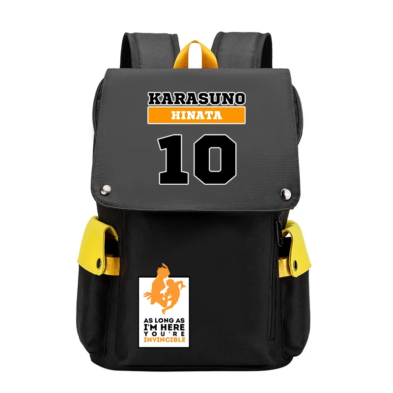 Женский рюкзак для ноутбука Haikyuu Karasuno большой школьный VBC путешествий