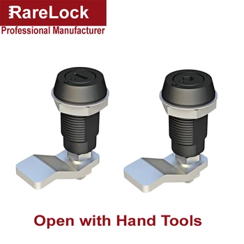 

Rarelock Cabinet Cam Lock for Electronicial Case Metal Steel Light Box Industrial Accessories Cash Storage-box MS554 hh