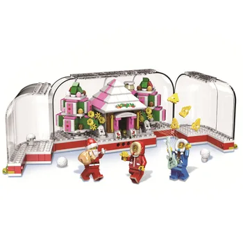 

5035 Christmas Winter Creative Series Christmas Crystal Box Compatible with IEGOset Assembly Building Blocks bricks Toys gifts