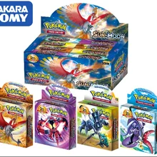 408 шт Такара TOMY Pet Pokemon Cards Высококачественная подарочная коробка Pokemon Cards игрушка для детей
