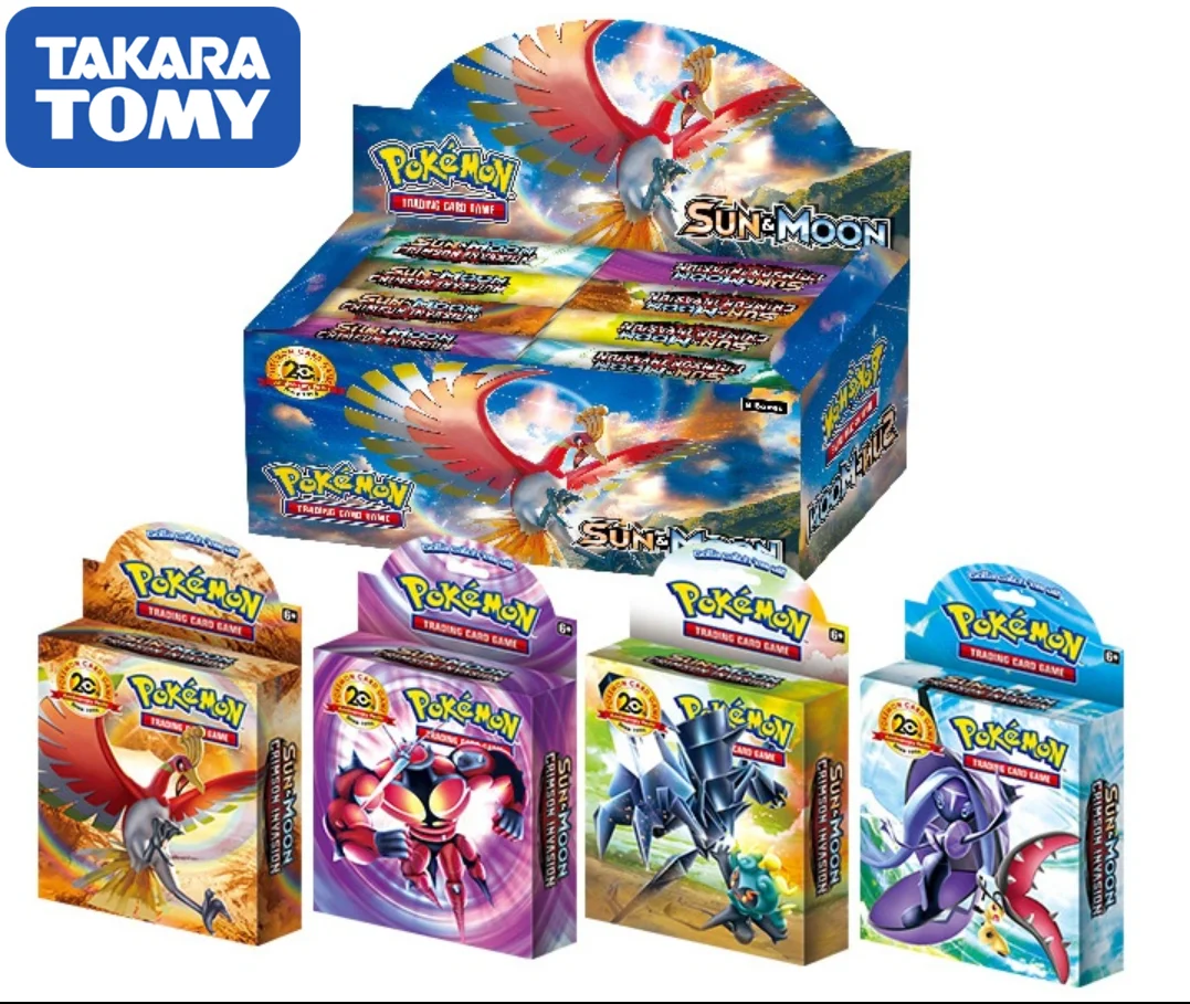 408 шт. TAKARA TOMY Pet Pokemon Cards Высококачественная подарочная коробка карты игрушка для