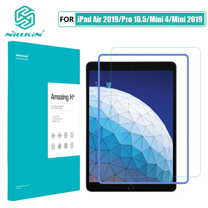 

NILLKIN for iPad Mini 2019 For iPad Mini 4/For iPad 9.7 (2018)/Pro 11 (2018) / Pro 12.9 (2018) Tempered Glass Screen Protector