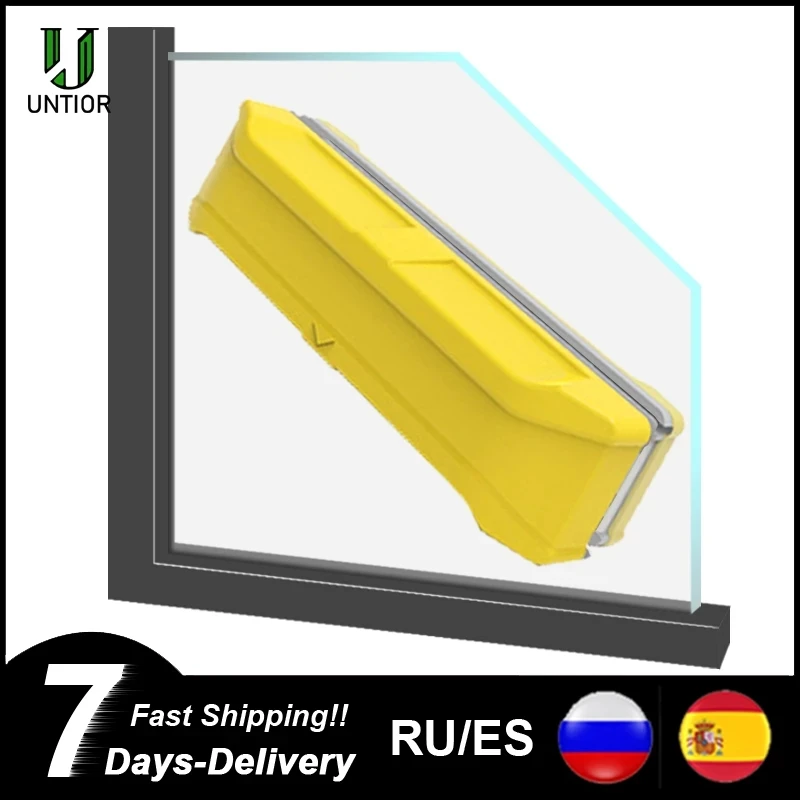 Window Cleaning Brush Cleaner Magnetic Double Side For Household UNTIOR