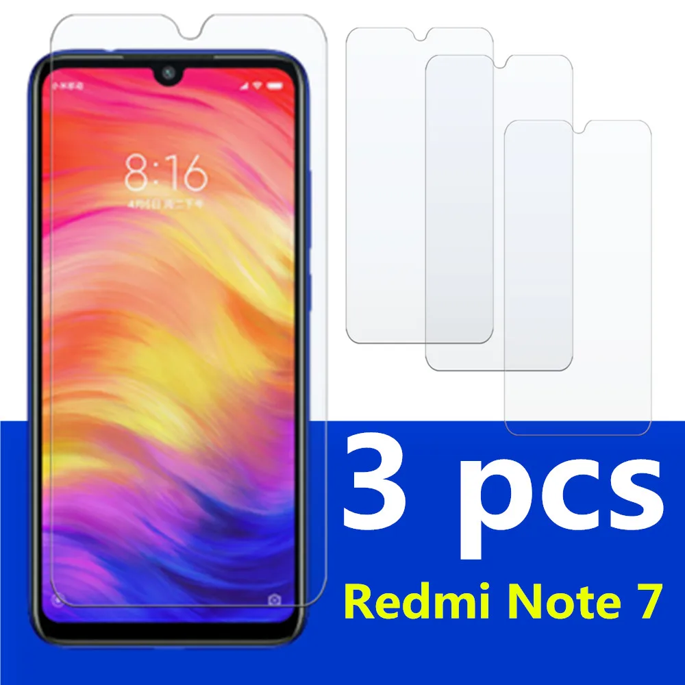 Защитное стекло для xiaomi Redmi note 7 readmi note7 закаленное не защита экрана xiomi xaomi xiami