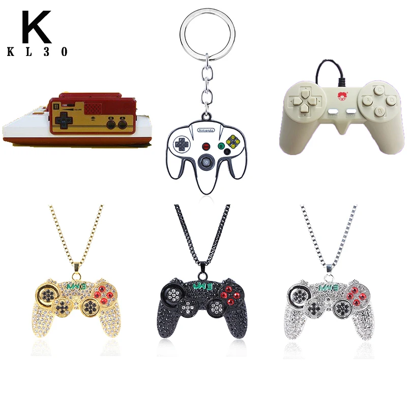 vintage Game Metal Handle Keychain Creative Joystick Model Kids Gift Key Chain Fashion Jewelry Accessories | Украшения и
