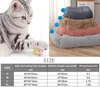 Square Dog Cat Bed with side Cover Medium Large Sofa Plush Kennel Winter Warm Puppy Mat Nest Soft House Non-slip Basket Cushion 5