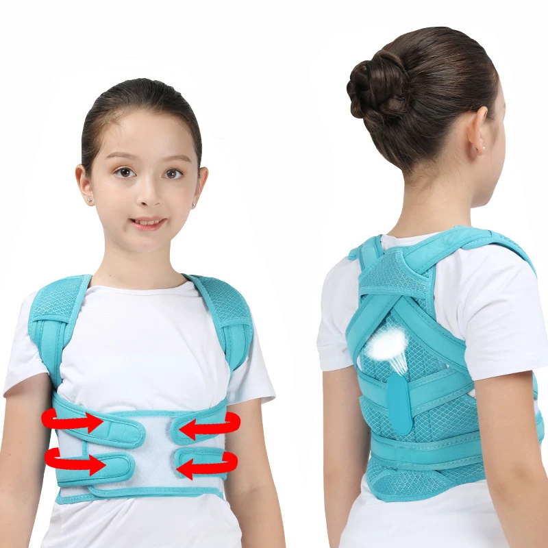 

Adjustable Back Corset Posture Corrector Belt Shoulder Support Waist Brace Back Posture Correction for Adults & KidsFor Girl Boy