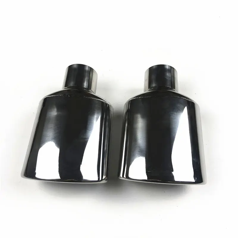 1 Pc Auto Hinten Auspuff Spitze Edelstahl Schalldämpfer Endrohr Düse Für AMG Stil Modifizierte 54 MM Einlass Durchmesser einzigen Outlet – Detail 3