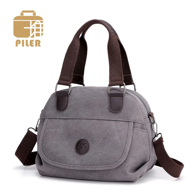 Women Shoulder Bag Canvas Small Tote Female Handbags Summer Canvas Bag