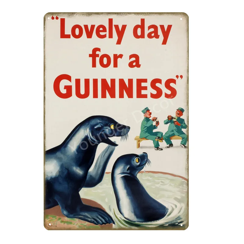 YD1498A My goodth My Guinness плакат металлическая жестяная вывеска винтажный Настенный декор для бара паба клуба человек пещера декоративная тарелка YA022 - Цвет: YD1498A