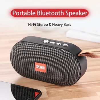 

Portable Bluetooth Speaker Wireless Bass Column Hi-Fi Stereo Boombox Outdoor Speaker Subwoofer Soundbar Loudspeaker Support TF