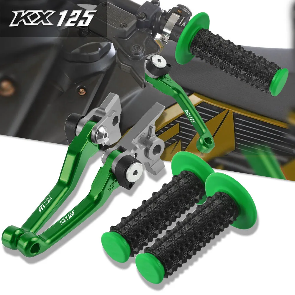 FOR KAWASAKI KX125 KX 125 2006 2007 2008 Dirt Bike Motorcycles Handle grips handlebar grip &amp Motocross Brake Clutch Lever | Автомобили