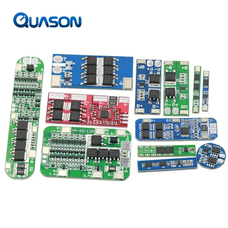 Batería de litio de iones de litio 1S 2S 3S 4S 3A 20A 30A cargador 18650 PCB Placa de protección BMS para Motor de taladro Módulo de célula Lipo 5S 6S ► Foto 2/6