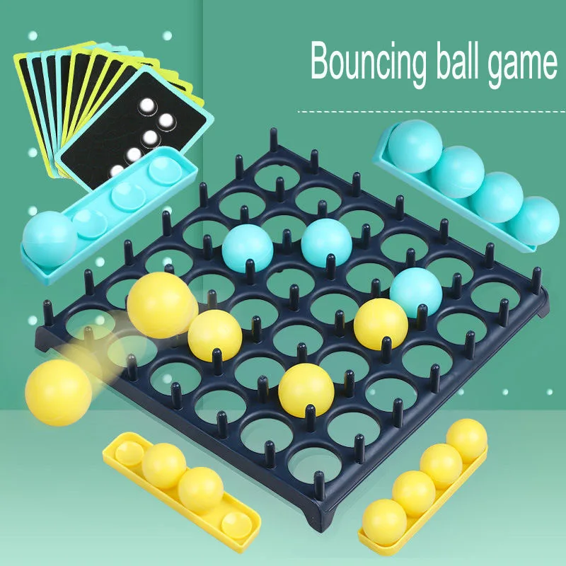 Jeux de table de balle de saut engourdi 1 jeu de rebond Set Activer le jeu  de balle, jeu de balle rebondissante