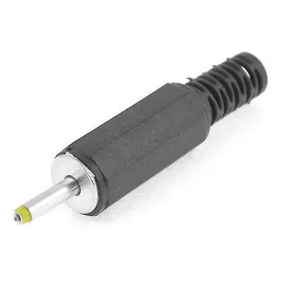 

Plastic Shell 2.5 x 0.7mm Male DC Power Plug Camera Connector