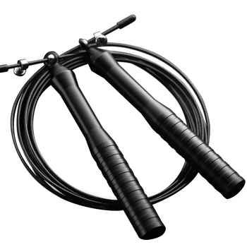 

3 Meters Adjustable Cable Aluminum Jumping Rope High Speed Bearing Skipping Steel Ropes