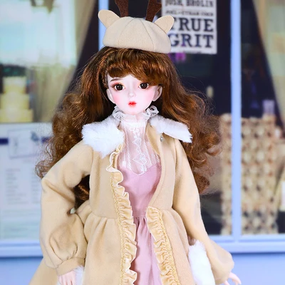 Fortune Days 1/3 bjd кукла 60 см Высота 34 сустава тело открытый мозги ручная роспись макияж Изысканная Подарочная коробка Упаковка последние DC лати - Цвет: open brain