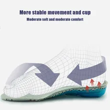 1 пара для мужчин и женщин дышащие спортивные стельки эластичные тренировочные мягкие стельки FK88