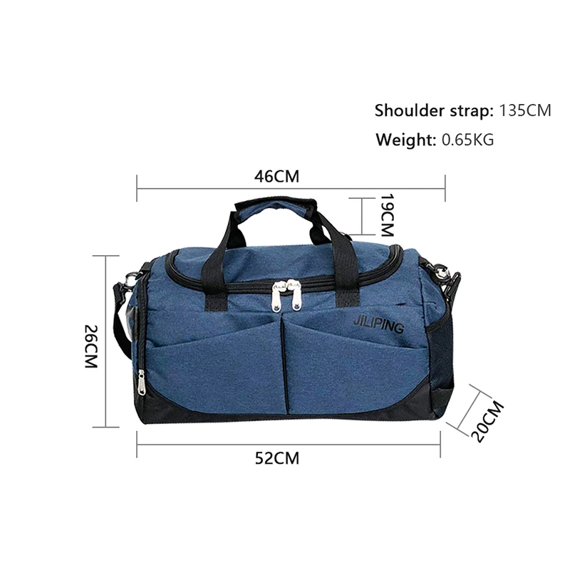 Sports Bag for Fitness Men Women Sport Bags Gym Bag Training Yoga Bags Canvas Durable Handbag Shoulder Backpack Sporting Package