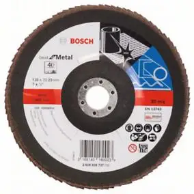 Лепестковый шлифкруг X571 Best for Metal для домашнего инструмента Bosch (2 608 606 737) Оригинал |