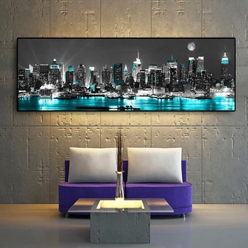 

Large 5D Diamond Painting new york black and white city landscape Home Decoration Full Drill Embroidery Handicraft Art Kit M1382