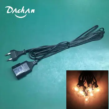 

G40 String Light Extension Cable String Light Accessories For Fairy Valentines Wedding Decoration Lamp Party Light String