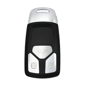 

RIOOAK 3 Buttons Replacement Shell Remote Car Key Shell For Audi A4l A3 A4 A5 A6 A8 Quattro Q5 Q7 A6 A8 TT Key Case Accessorize