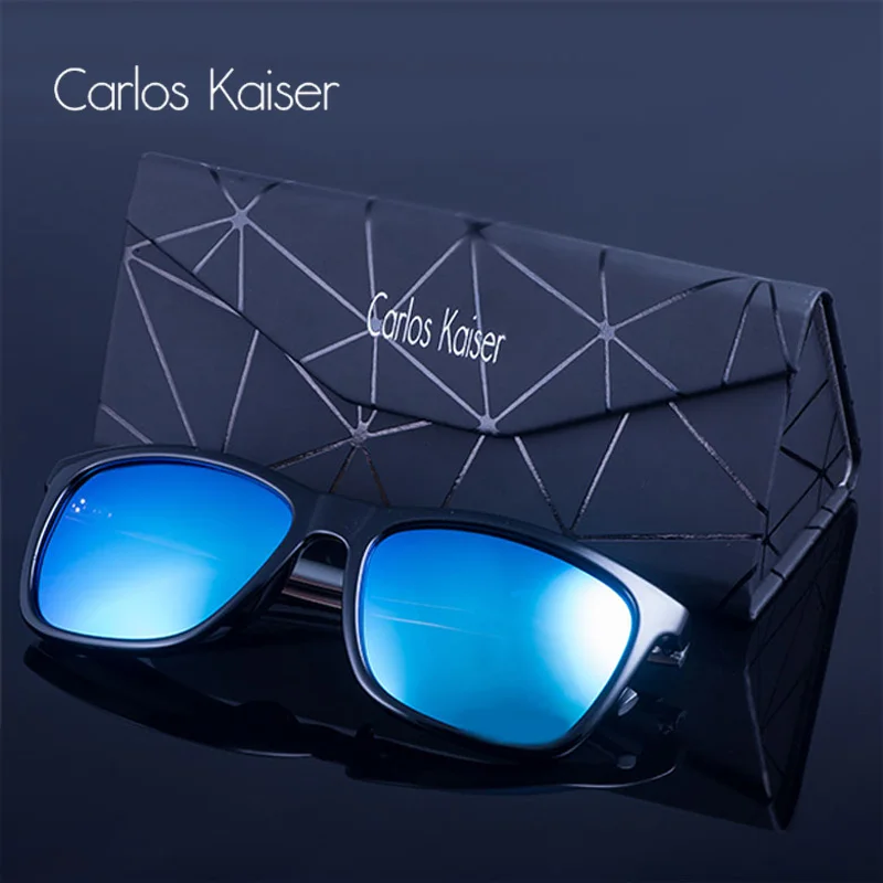 

Carlos Kaiser Fashion Trending Styles Resin Glass Square Sunglasses Polarized Sun glasses for Men Sport Eyewear