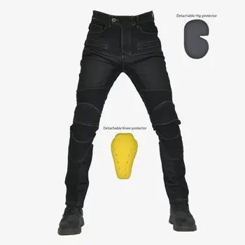 

2019 VOLERO Motorcycles PK719 Jeans Leisure Motorcycle Men's Off-road Outdoor Jean/cycling Pants With Protect Equipment And Mesh