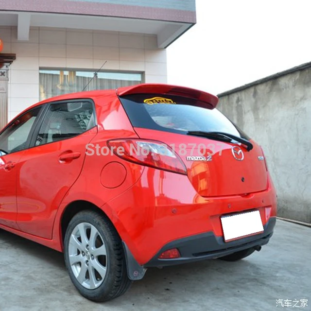 Klebender SPOILER FÜR MAZDA 2 DE, Stoßstangenlippe oder Seitenschweller aus  SCHWARZEM EPDM