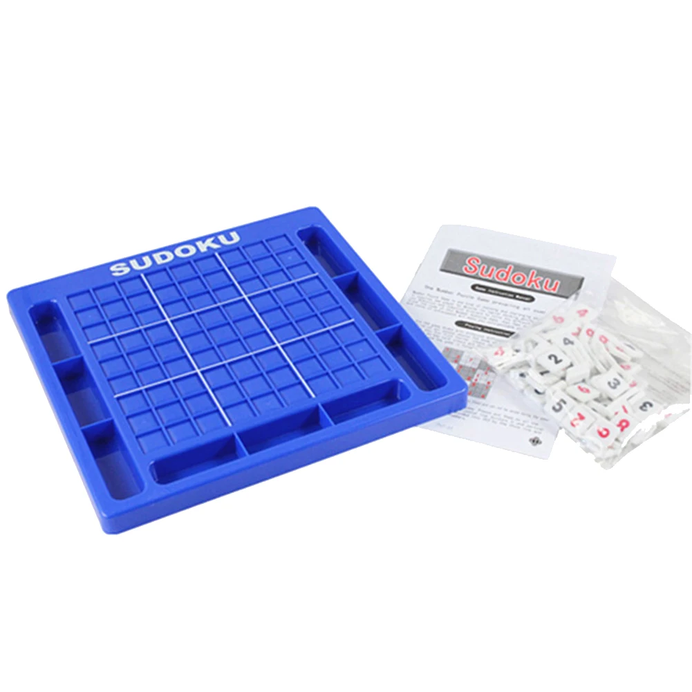 1 компл. Дети Sudoku шахматы цифры от 1 до 9 Настольная Игра-Головоломка Развивающие детские игрушки развивают логическое мышление