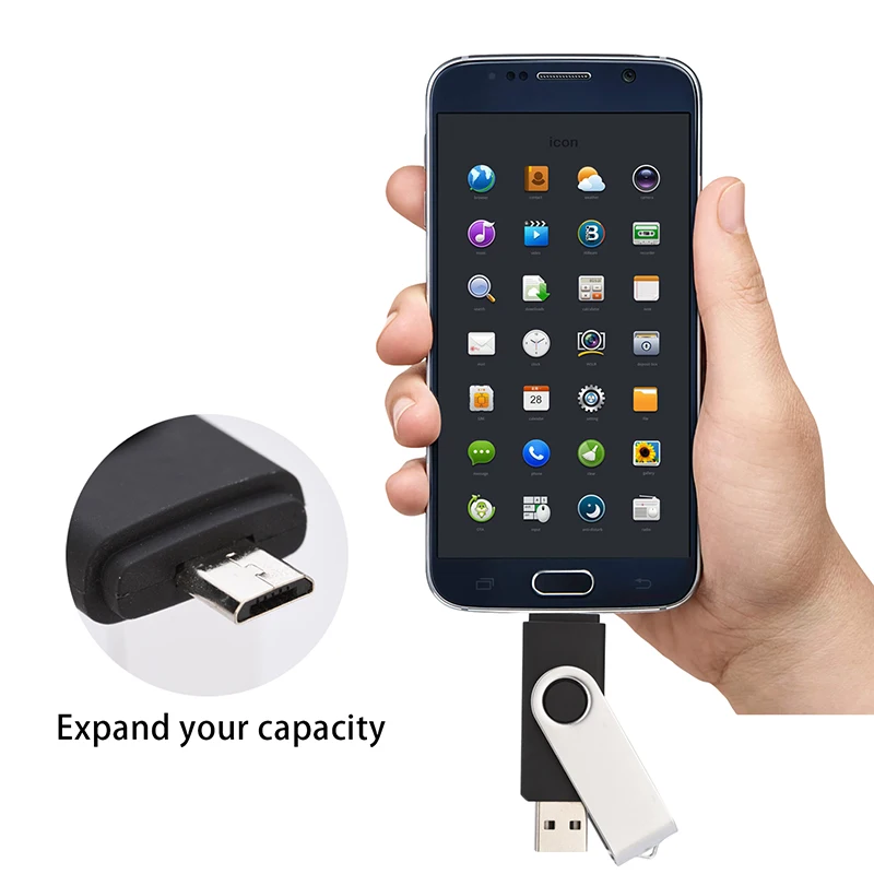 OTG Pen Drive 128GB 64GB 32GB 16GB 8GB 4GB For Smartphone