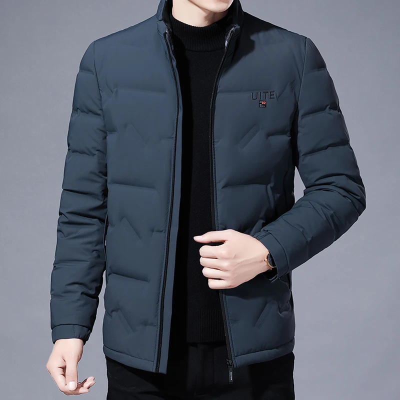 

2020 Top Grade New Brand Casual Fashion Parka Men Duck Down Winter Coat Warm Bubble Windbreaker Puffer Jacket Men's Clothing