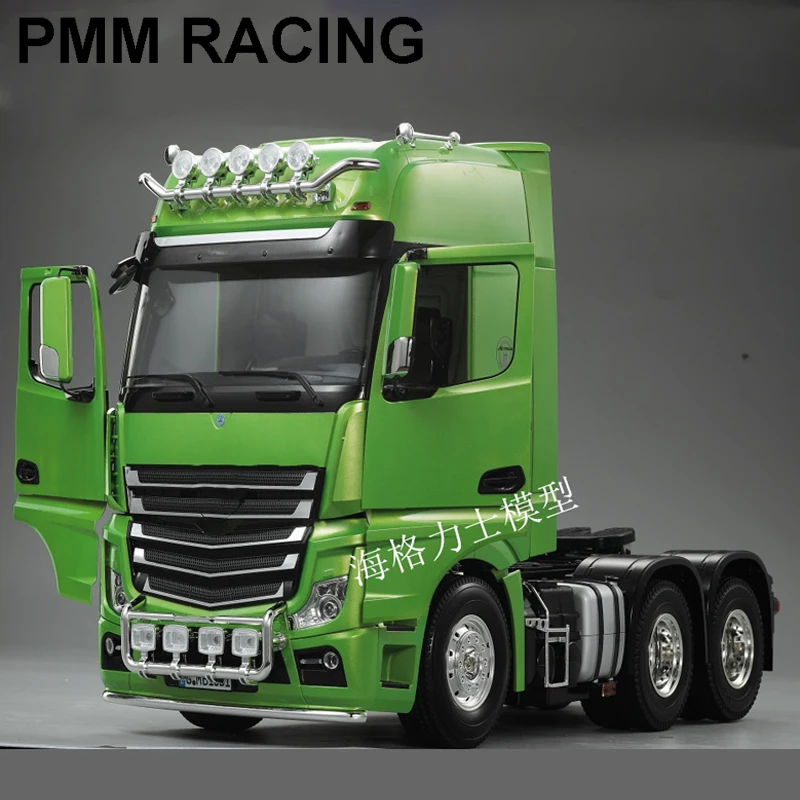 Per 1/14 Tamiya Rc Truck Series Nuova Versione Aperta Per Trattore A Tre Assi 3363 Mercedes-Benz High-Top