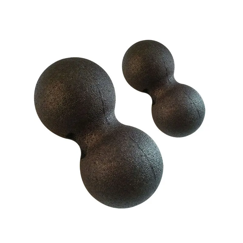 Peanut Massage Balls Double Lacrosse Yoga Ball Lightweight Fitness Body Suited for Myofascial Release Trigger Point Therapy (3)