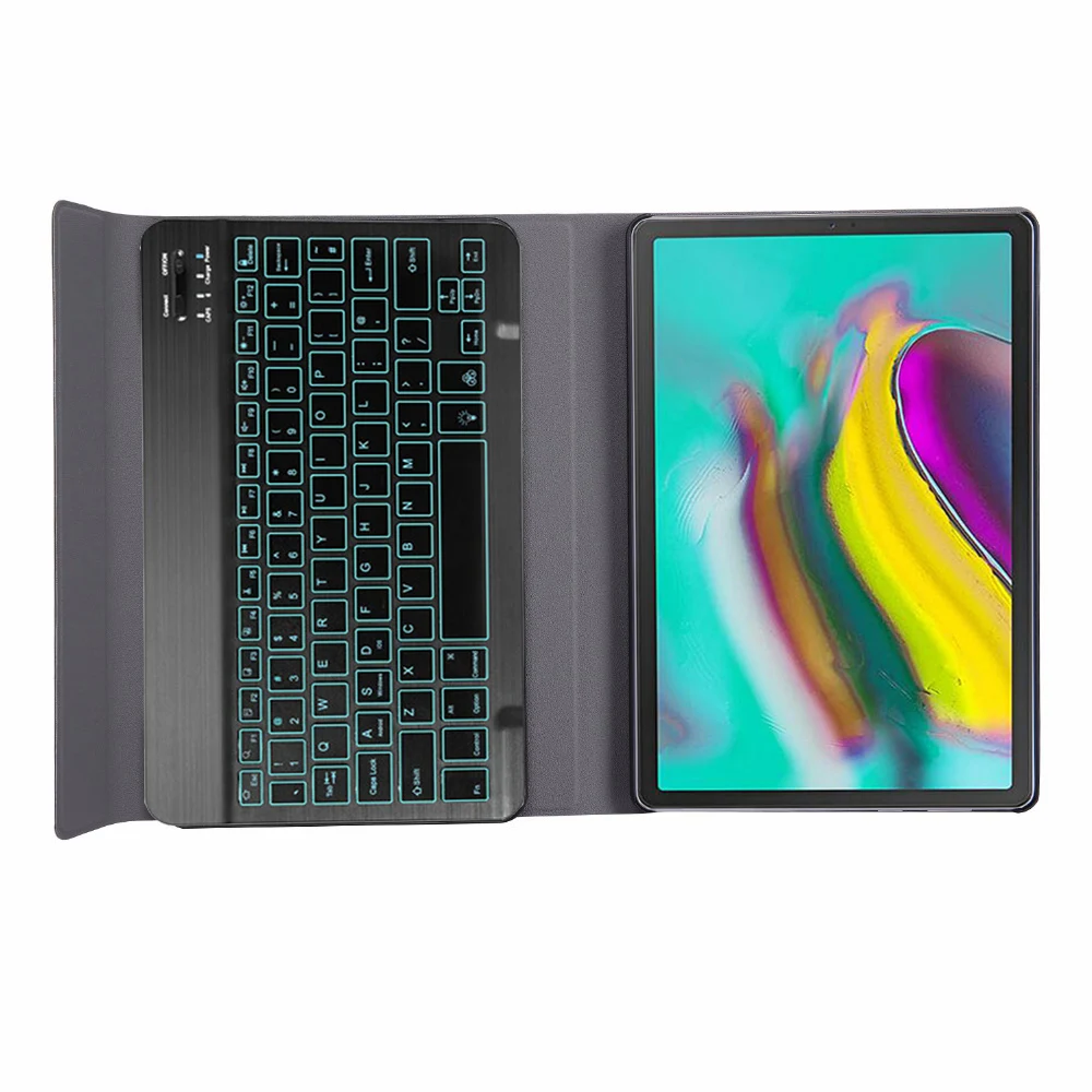 Ipad Case Tablet Case Ipad Keyboard Case Backlit Keyboard Case For Samsung Galaxy Tab S7 11 S8 11.0 S6 Lite S5E A8 10.5 A7 10.4 A7 Lite 8.7 A 10.1 10.5 Cover