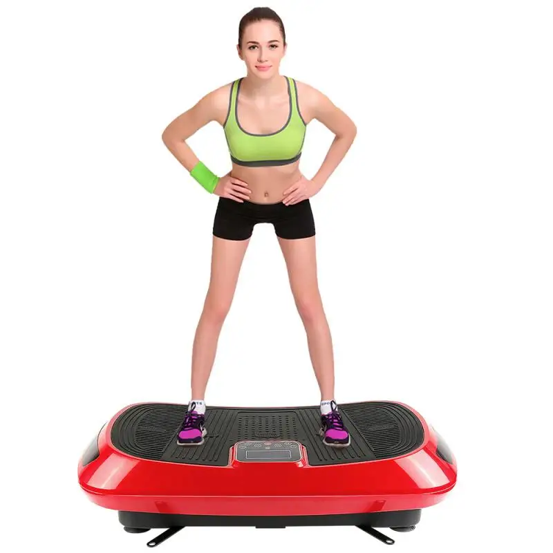 Body Vibration Machine Plate Platform Massager Fitness Exercise Slim Green 