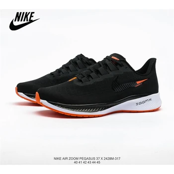 

OriginalNike Zoom Pegasus 37 X breathable cushioning fast running shoes men's size 40-44 Free shipping