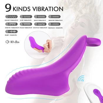 Wireless Finger Vibrator Remote Control For Women Clitoris Stimulator G-Spot Massager Erotic Goods Sex Toys For Adults Couples 3