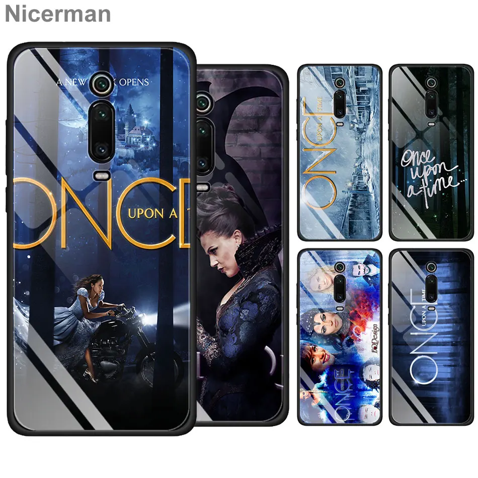 

Once Upon A Time TV Show Tempered Glass Cases for Xiaomi Redmi Note 7 6 Pro K20 Pro Mi A3 A3 Lite Cover Coque