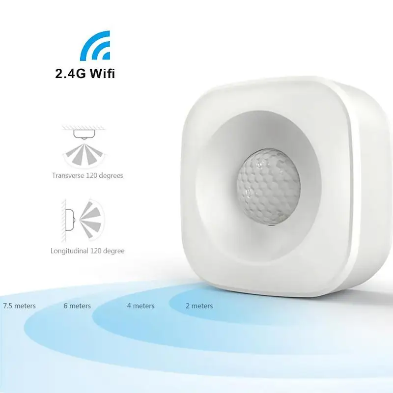 Прочный будильник Классическая нежная текстура Tuya Smart WiFi инфракрасный ночной детектор зрения поддержка для Alexa Google IFTTT