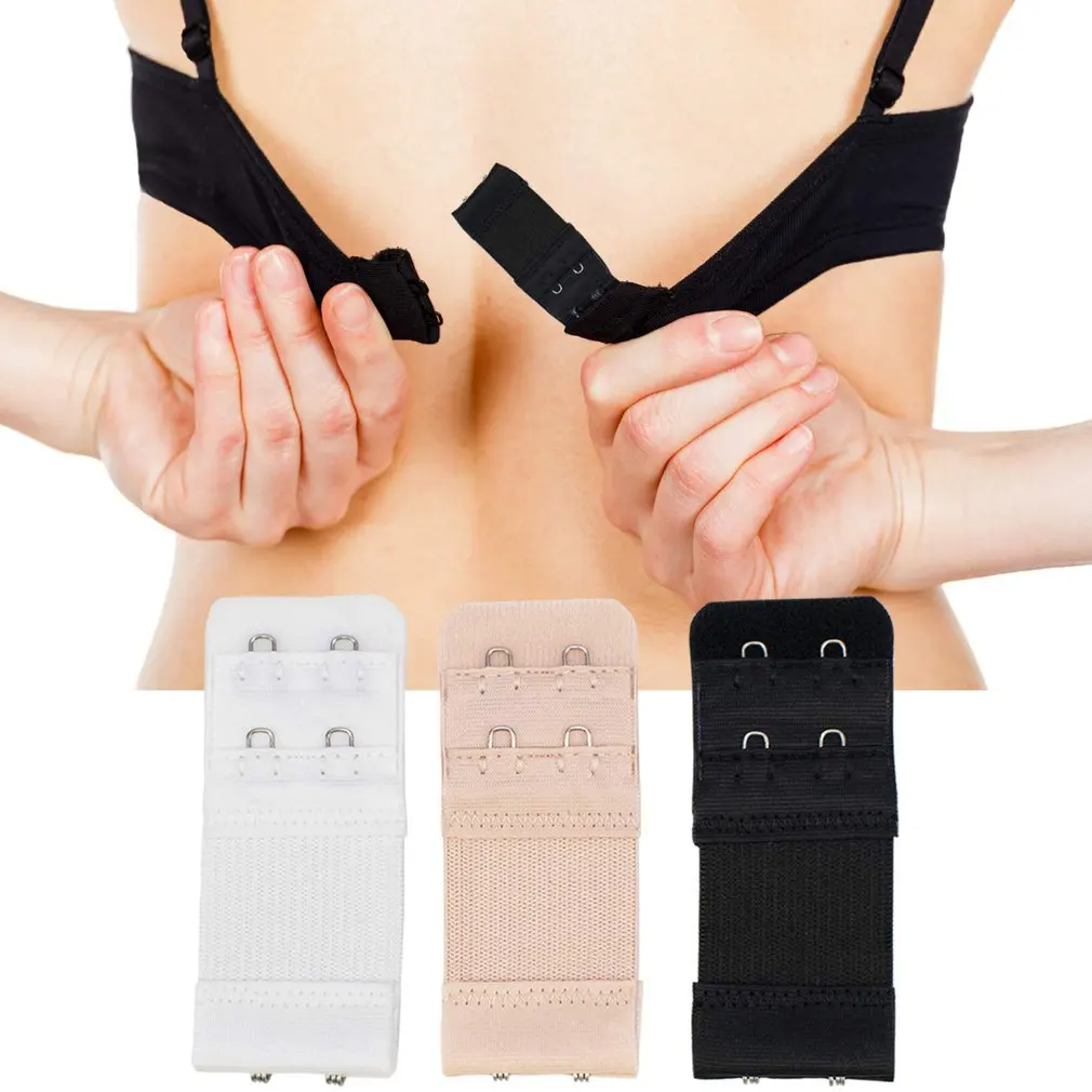 

Elastic Back Extension Buckle Extra Comfort And Support Easy To Attach And Remove Made Of Nylon For Any Bras 1 Pcs