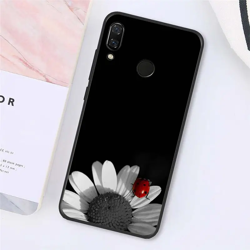 Чехол для телефона Maiyaca с листьями божьей коровки и ромашкой Xiaomi Redmi4X 6A 9 8A note pro 5Plus