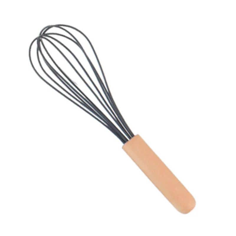 Non-Stick Cooking Utensil Silicone Egg Beater Cooking Gadget For
Kitchen Utensils Baking Egg Beater Cooking Egg Whisk Mixer Tool