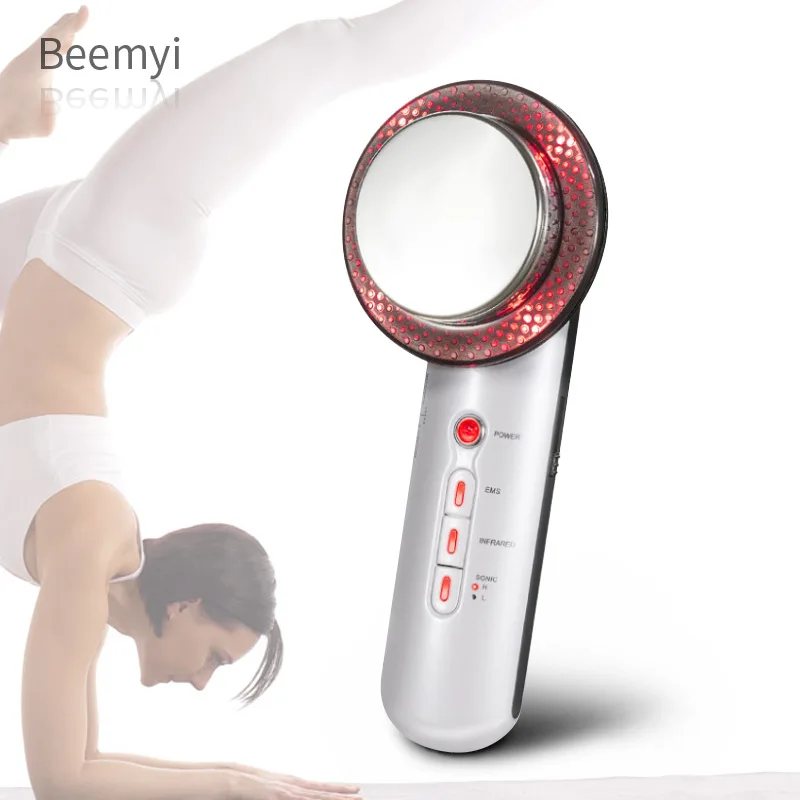 

40K Burst Fat Analyzer LED Ultrasonic Import Beauty Equipment EMS Micro Plastic Body Shaper Three-in-One Slimming Instrument